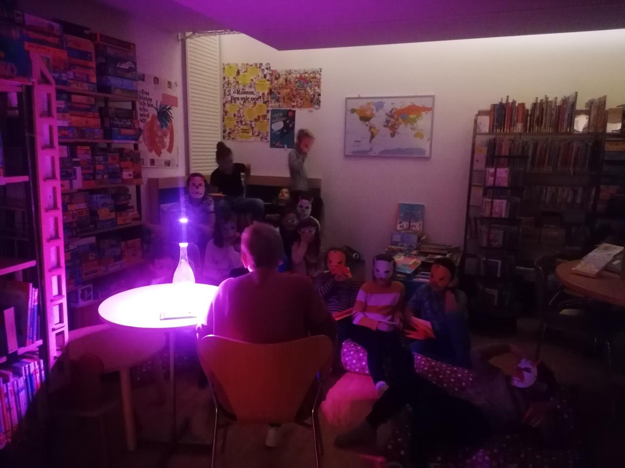 Gruselige Lesung