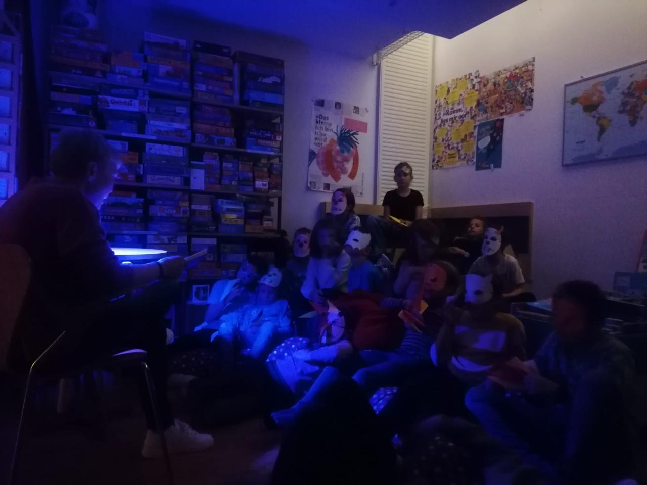 gruselige Lesung