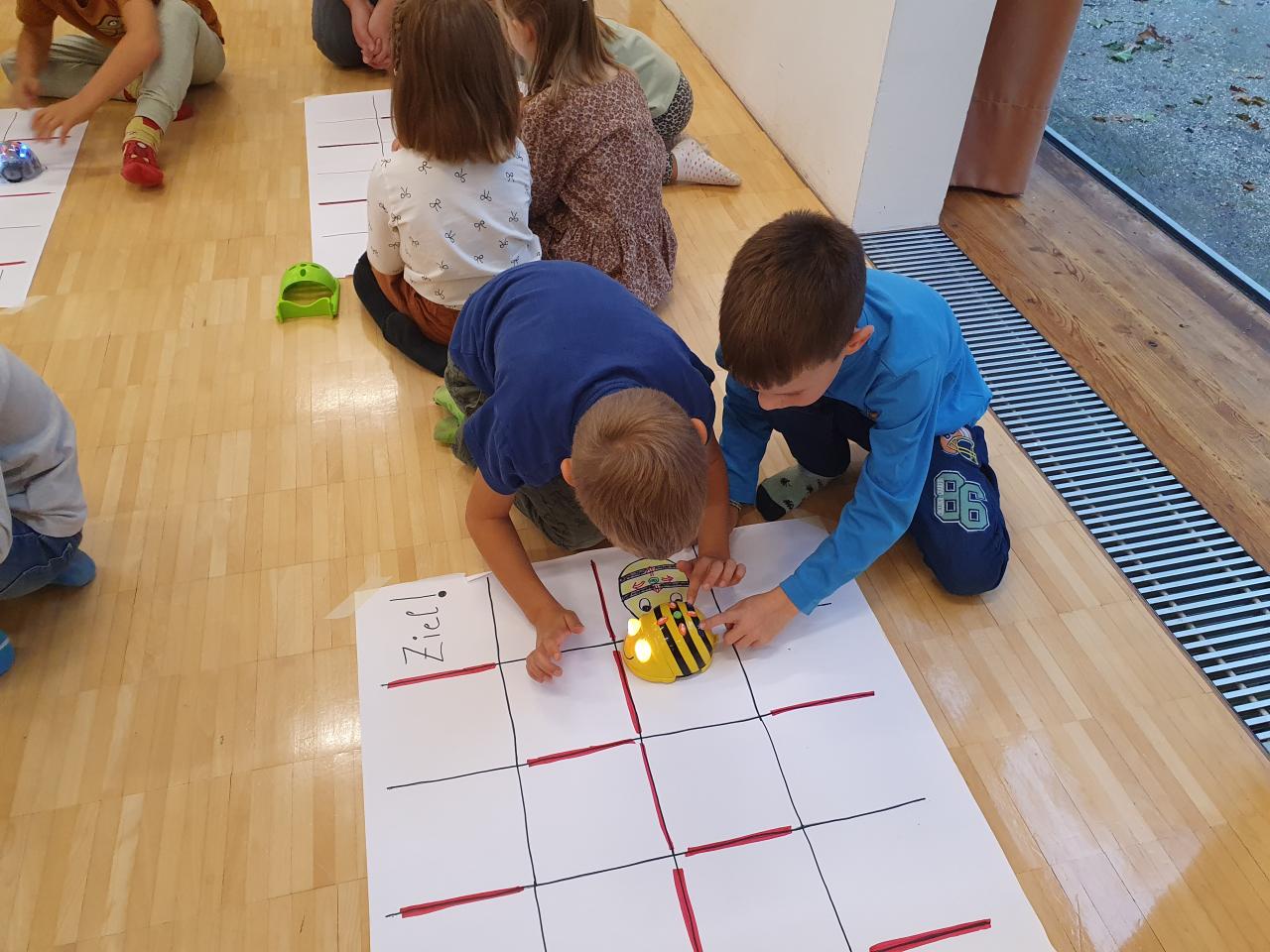 Bee-Bots und Blue-Bots