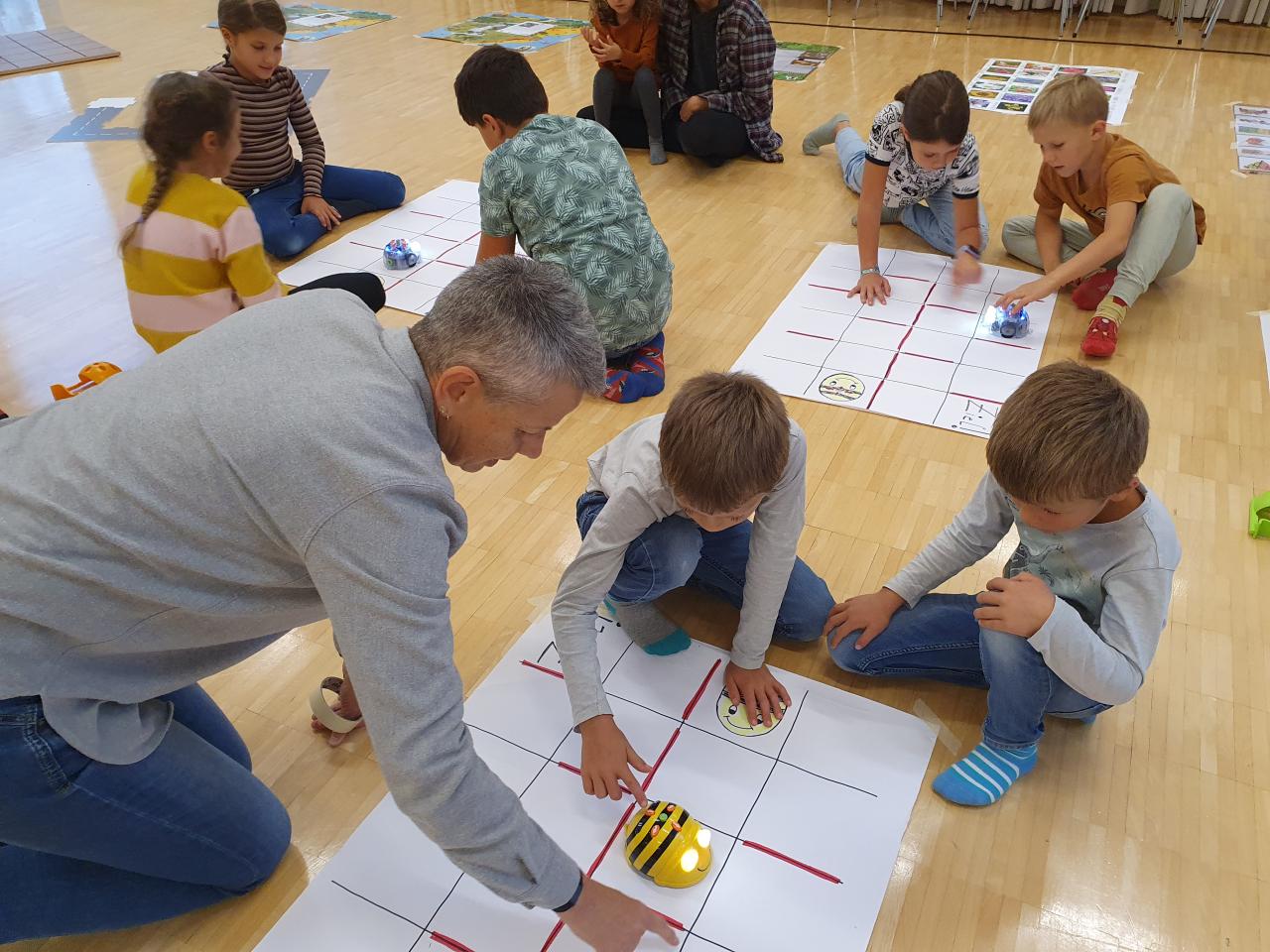 Bee-Bots und Blue-Bots