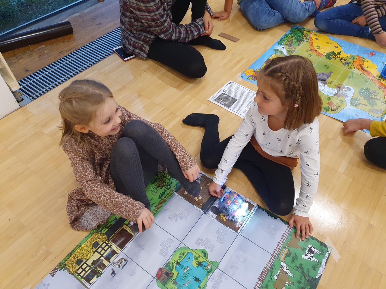 Bee-Bots und Blue-Bots