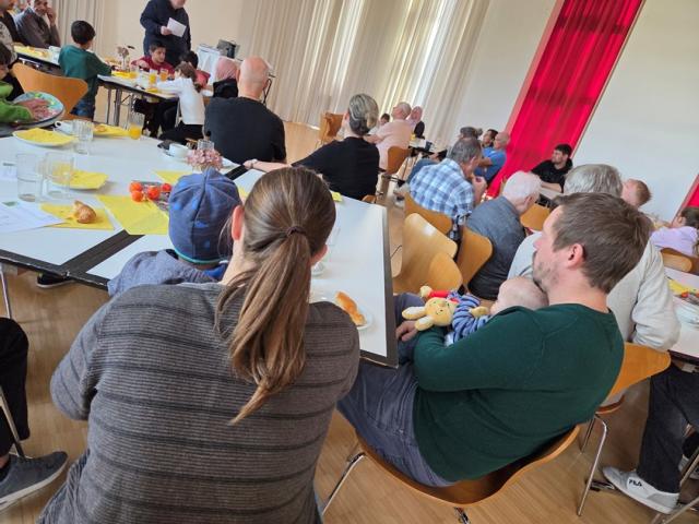 Willkommensfrühstück