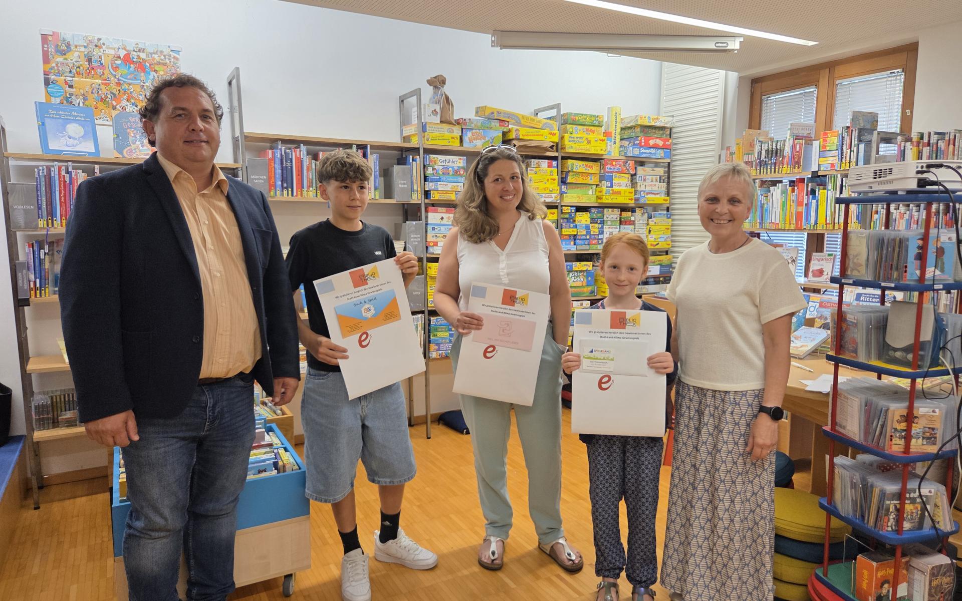 Preisübergabe Stadt-Land-Klima Gewinnspiel