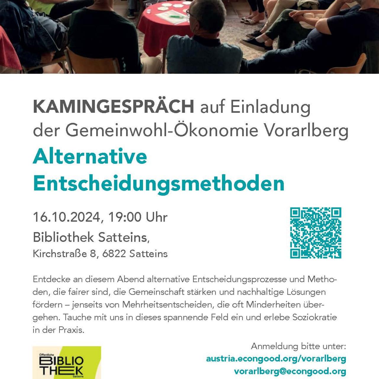 2024-10-16-Kamingespräch Plakat