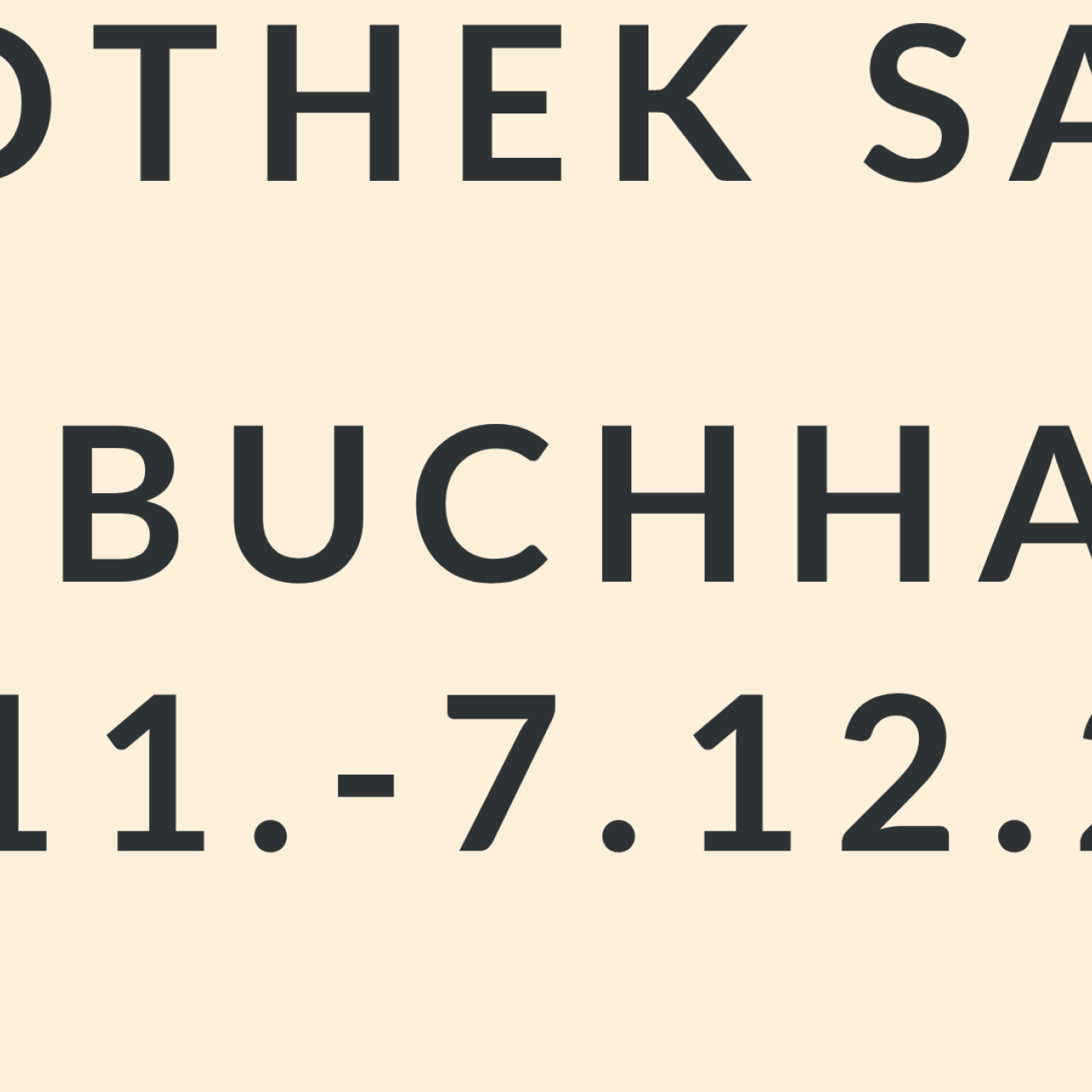 Header Plakat Pop-Up Buchhandlung 2025