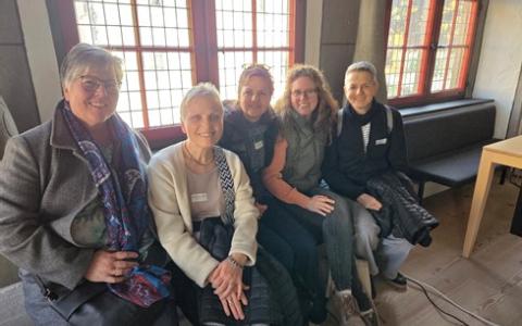 Bibliothekarinnen aus Satteins in der Stadtbücherei Wangen